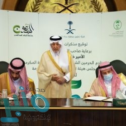 أمير منطقة نجران يرعى توقيع اتفاقية تمكين وتطوير الجمعيات الأهلية بالمنطقة