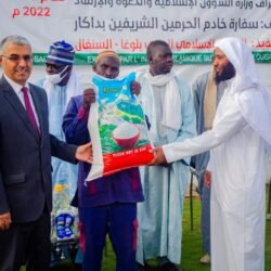 السديس يدشن المنبر الجديد للحرم المكي