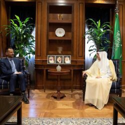 وزير الخارجية يلتقي نظيره الإسباني