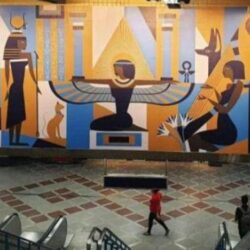 جدارية لـ “الأمير محمد بن سلمان” تثير اهتماما لافتا بسبب طريقة تصميمها
