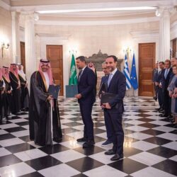 سمو ولي العهد يزور منطقة الاكروبوليس الأثرية في العاصمة اليونانية أثينا