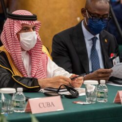 رئاسة شؤون الحرمين تسيّر قوافل مياه زمزم للمرابطين في الحد الجنوبي