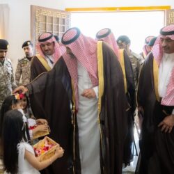 أمير الباحة يطلع على مشاريع الاسكان بمحافظتي قلوة والحجرة ويدشن عدد من المشاريع الإسكانية