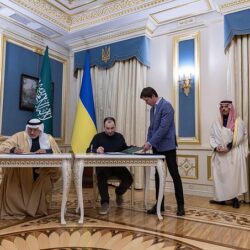 وزير الخارجية يلتقي وزير خارجية أوكرانيا