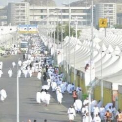 وزير الشؤون الإسلامية يستقبل شخصيات إسلامية بمشعر منى