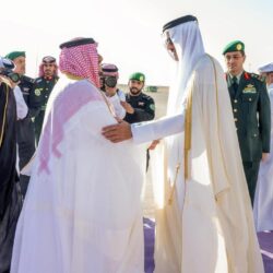 ولي عهد الكويت يصل الرياض وفي مقدمة مستقبليه نائب أمير المنطقة