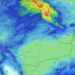الأرصاد: هطول أمطار رعدية غزيرة مصحوبة بزخات من البرد على هذه المناطق