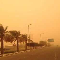 الأرصاد: سماء غائمة يتخللها سحب رعدية مصحوبة برياح نشطة على هذه المناطق