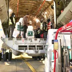 الدكتور الربيعة يلتقي المفوض السامي للأمم المتحدة لشؤون اللاجئين