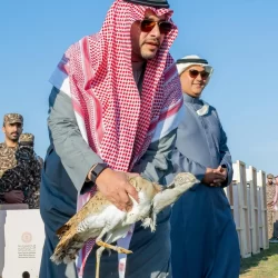 المنتزهات والحدائق الطبيعية بالحدود الشمالية تشهد إقبالاً من الزوار مع بداية إجازة منتصف الفصل الثاني