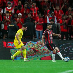 التعادل السلبي يحسم مباراة الحزم و ضمك في روشن