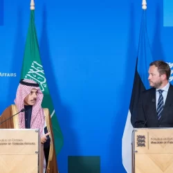 سمو وزير الخارجية يلتقي وزير خارجية جمهورية إستونيا