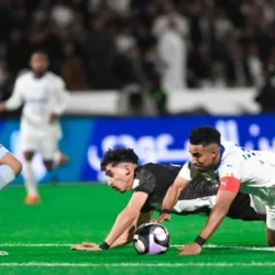 سعود عبدالحميد يحتفل بأول مساهمة تهديفية مع روما