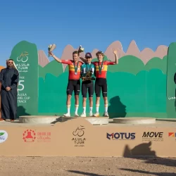 سماء الحدود الشمالية تشهد اقترانًا ثلاثيًا بديعًا بين القمر وكوكبي الزهرة وزحل