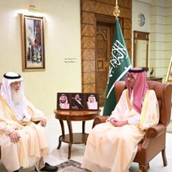 مدير فرع وزارة الخارجية بمنطقة مكة المكرمة يستقبل القنصل العام لجمهورية غانا