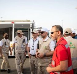 الدفاع المدني يدعو ضيوف الرحمن إلى التعرف على مخارج الطوارئ في مقار إقامتهم