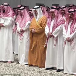 سمو ولي العهد يستقبل في قصر نيوم رئيس جمهورية مصر