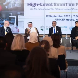 نيابة عن سمو وزير الخارجية.. وكيل الوزارة للشؤون الدولية المتعددة يشارك في احتفالية الأمم المتحدة بمناسبة مرور 80 عامًا