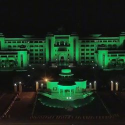 وزير الإعلام يلتقي وزير الثقافة والإعلام والسياحة السوداني