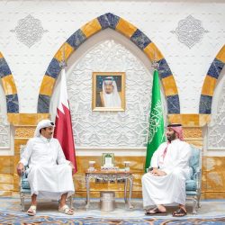 سمو أمير دولة قطر يصل إلى جدة وسمو ولي العهد في مقدمة مستقبليه