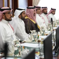 أمير منطقة الباحة يستقبل رئيس ولاعبي فريق نادي قلوة بمناسبة التأهل لدوري الدرجة الثانية لكرة القدم