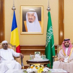 سمو ولي العهد يلتقي رئيس جمهورية تشاد
