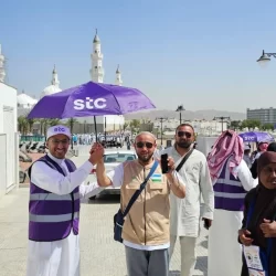 جوازات منفذ حالة عمار تنهي إجراءات مغادرة ضيوف الرحمن بعد أدائهم فريضة الحج