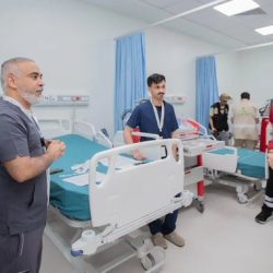 قوات الدفاع المدني بالحج تكثف أعمالها الميدانية والجولات الرقابية بمشعر مزدلفة