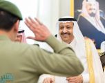 أمير الباحة يستقبل المهنئين بعيد الفطر