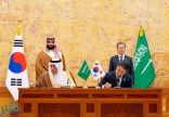 ولي العهد والرئيس الكوري يشهدان التوقيع على مذكرات تفاهم