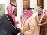 ملك البحرين يستقبل ولي العهد