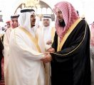 نائب أمير الرياض يؤدي صلاة الميت على الشيخ عبدالمحسن آل الشيخ