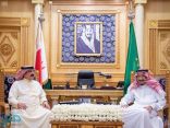 خادم الحرمين يعقد جلسة مباحثات مع ملك البحرين