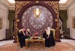 خادم الحرمين الشريفين وملك البحرين يعقدان جلسة مباحثات رسمية
