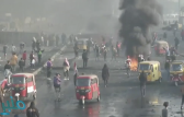 المظاهرات تجتاح وسط بغداد والجهات الأمنية تطلق الغاز المسيل للدموع والرصاص الحي
