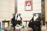 “آل الشيخ” يبدأ زيارة رسمية للإمارات