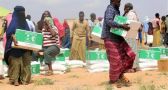 مركز الملك سلمان للإغاثة يوزع 400 سلة غذائية في مدينة الكرمك بولاية النيل الأزرق في السودان