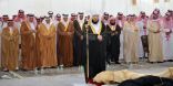 جموع المصلين تؤدي صلاة الميت على سمو الأمير سعد بن فيصل بن عبدالعزيز آل سعود