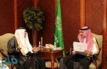 أمير مكة بالنيابة يستقبل مدير فرع الهيئة العامة للإحصاء بالمنطقة