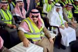 الأمير فيصل بن بندر يتفقد أعمال مشروع قطار #الرياض