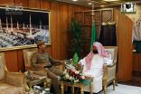 السديس يناقش خطة العمرة مع قائد قوة أمن المسجد الحرام