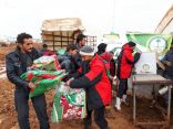 الحملة الوطنية السعودية تواصل تقديم المساعدات الإغاثية للنازحين السوريين ضمن مبادرة “لأجلك يا حلب”