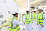 الأمير محمد بن عبدالرحمن يتفقد أعمال مشروع قطار الرياض