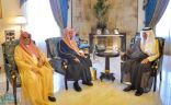 أمير مكة يستقبل النائب العام وعدداً من قيادات النيابة العامة