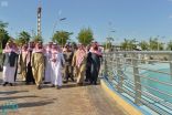 نائب أمير مكة يزور منتزه الردف في الطائف