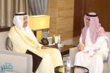 العيسى يستقبل أمير الباحة و يبحثان احتياجات المنطقة التعليمية