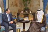 الأمير خالد الفيصل يستقبل القنصل اللبناني