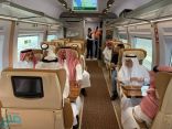 وفد نقل الشورى يشيد بخدمات قطار الحرمين