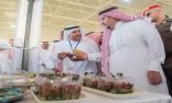 أمير القصيم يزور مهرجان العنب ويكرم الرعاة والمشاركين