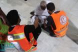 هيئة الهلال الأحمر بمكة تواصل تقديم خدماتها للمعتمرين